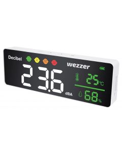 Термохигрометър с монитор за звук Levenhuk Wezzer Teo TH70