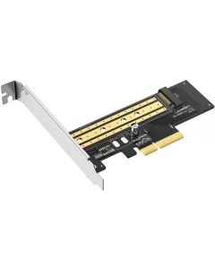 Адаптер за разширителна карта Ugreen PCIe 3.0 x4 към M.2 NVMe drive CM302 - черен