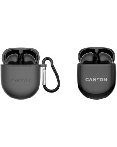 Canyon TWS-6, Bluetooth, с микрофон, черен