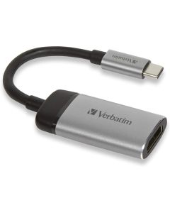 Verbatim USB-C to HDMI 4K Adapter - USB 3.1 Gen 1-HDMI 10cm Cable