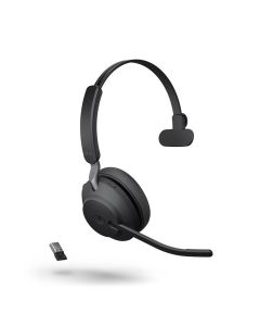 Jabra EVOLVE2 65 моно слушалка, MS, Link380 USB-A, черна