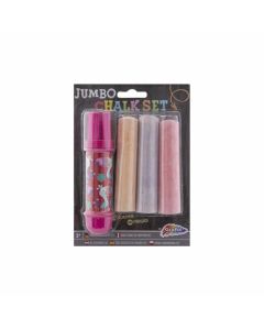 Moxy Държач за тебешири Jumbo, с включени 3 тебешира, в блистер, асорти