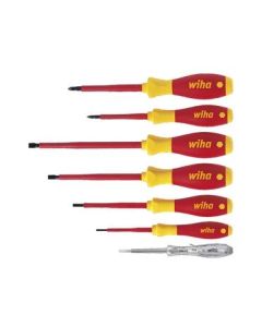 Комплект отвертки SL/PH/ел 7 броя - Wiha SoftFinish® WH00834