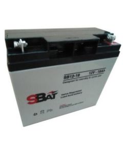 Акумулатор 18Ah (подходящ за тротинетки) - SBat SB 12-18