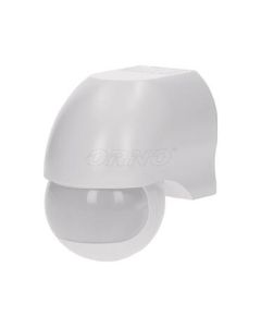Детектор PIR открито на стена 180° IP44 - ORNO 204 OR-CR-204/W