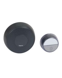 Звънец безжичен 75dB 100 m Черен - Legrand Comfort DC 94253