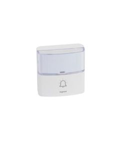 Бутон за звънец безжичен Бял IP54 - Legrand Serenity MP3 DC 94279
