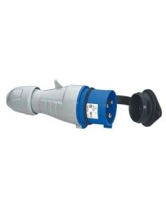 Щепсел 2P+E 250V 32A IP44 - Legrand P17 Tempra Pro 555234
