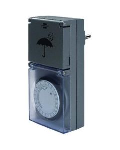 Таймер механичен 24h IP44 - Brennenstuhl MZ20 BS1506460
