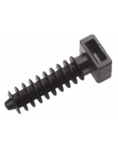 Дюбел за кабелни връзки Würth, Ф8 х 37mm, W97138371, черен, 100 броя
