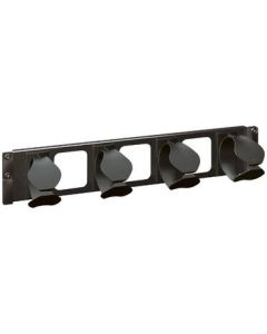 Панел 19" 2U аранжиращ, 4 PVC щипки - Legrand LCS 46523