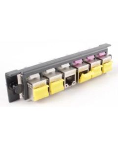 Модул LGX 6x RJ45, празен - MMC LXUx MLXU06KJ6FSTL