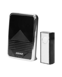 Звънец 60-85dB 300m 36 мелодии IP44 черен - ORNO CALYPSO II DC OR-DB-QS-158