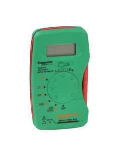 Компактен дигитален мултицет DC 200mA, AC/DC 2/20/200/300- 2/20/200kOhm/2MOhm кат.III до 300V - SCHNEIDER ELECTRIC THORSMAN IMT23212