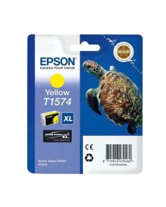 EPSON 5LB T1574 ink cartridge yellow standard capacity 1-pack blister without alarm