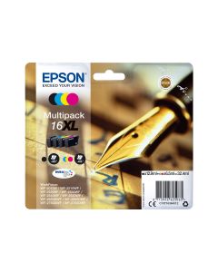 EPSON 2LB 16XL, черен и трицветен, с висок капацитет 32,4 мл, RF-AM блистер, w-s
