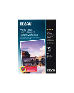 EPSON S041261 Matte heavyweight paper inkjet 167g-m2 A3 50 sheets 1-pack