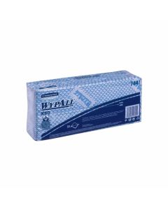 Kimberly-Clark Кърпа WypAll X50 7441, 41.8 х 24.7 cm, синя, 50 броя