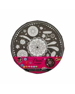 Moxy Рисуване по номера Мандала, с 6 бои, кръг, 30 cm