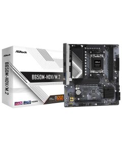 ASROCK B650M-HDV-M.2, AM5, 2x DDR5 6400MHz, Micro ATX