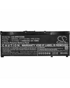 HP Omen 15-ce000ng; Pavilion 15-CE015DX SR04XL LiPo 15,4V 4400mAh