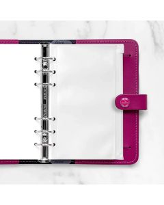 Filofax Плик за органайзер Personal, с цип, прозрачен
