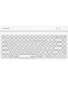 A4tech Fstyler FBK30, Bluetooth, 2.4G, Стойка за телефон, Кирилизирана, Бяла