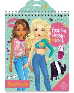 Moxy Книжка за моден дизайн, 20 листа, зелена