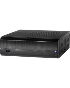 Mini Tower, Mini ITX, 12V plug connector, 2.5" HDD slot, 1xUSB3.0, 60W adapter incl.,Vesa and Wallmount kit, JX-500