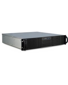 upto ATX MB, 4x 5.25"" external, 8x 3.5" internal, 3x 2.5" internal, 2x Frount USB 3.0, 2x 80mm FANs, 89 x 482 x 438mm, 2U-20240