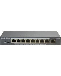Ruijie RG-ES209GC-P, 9xGbE, PoE+, 120W, до 16 VLAN, настолен, метален
