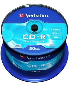 Verbatim CD-R 700MB 52X EXTRA PROTECTION SURFACE (50 PACK)