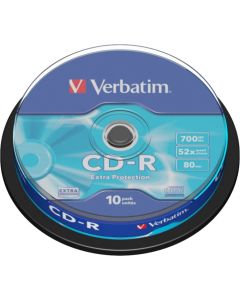 Verbatim CD-R 700MB 52X EXTRA PROTECTION SURFACE (10 PACK)