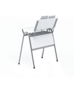 Маса по музика RFG Letme, над VII клас, 700 х 500 х 750 mm, сив плот, сив метал