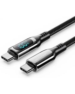 Vention кабел USB4.0 Type-C-Type-C 100W 1.2m - TAYBAV