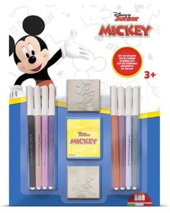 Multiprint Комплект Mickey Mouse, с 2 печата и 8 флумастера