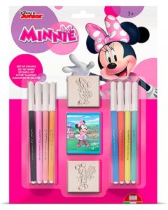 Multiprint Комплект Minnie Mouse, с 2 печата и 8 флумастера