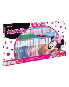 Multiprint Комплект за рисуване Minnie Mouse, с 36 флумастера
