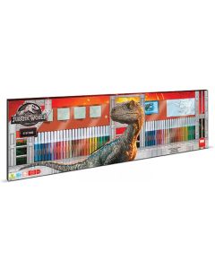 Multiprint Комплект за рисуване Jurassic, с 60 флумастера
