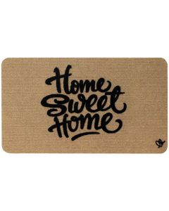 Olivo Изтривалка Zeus - Home Sweet Home, 100% полиестер , 40 х 70 cm, бежова