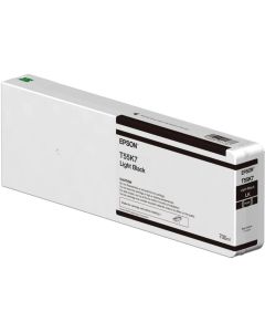 EPSON 5LB Singlepack Light Black T55K700 UltraChrome HDX-HD