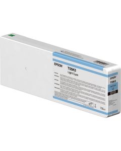 EPSON Singlepack Light Cyan T55K500 UltraChrome HDX-HD