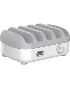 Зарядна станция Orico Charger Station 220V - 5 x USB 40W, бял DUK-5P-EU-WH