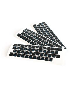 Лепенки за клавиатура Dell, Стикери за клавиатура, Букви special edition