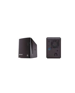 Buffalo DriveStation™ външна кутия за 2 x 3.5 inch HDD, RAID0, RAID1, USB 3.0