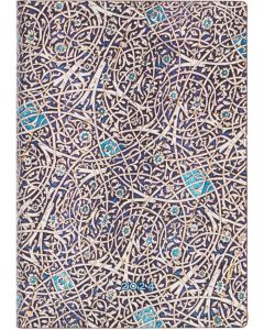 Paperblanks Планер Granada Turquoise, Midi, вертикален, твърда корица, 80 листа