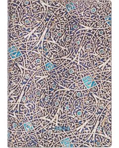 Paperblanks Планер Granada Turquoise, Midi, Verso, твърда корица, 80 листа
