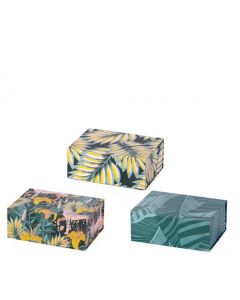 Gipta Подаръчна кутия Tropical, сгъваема, 115 x 160 x 65 mm, асорти