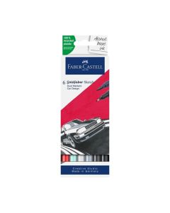 Faber-Castell Маркер Goldfaber Sketch - Car, 6 броя