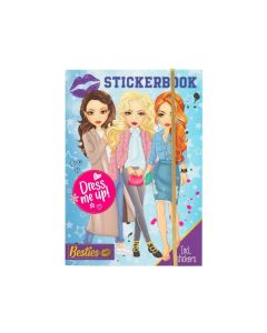 Moxy Книжка със стикери Облечи ме, А4, 10 листа